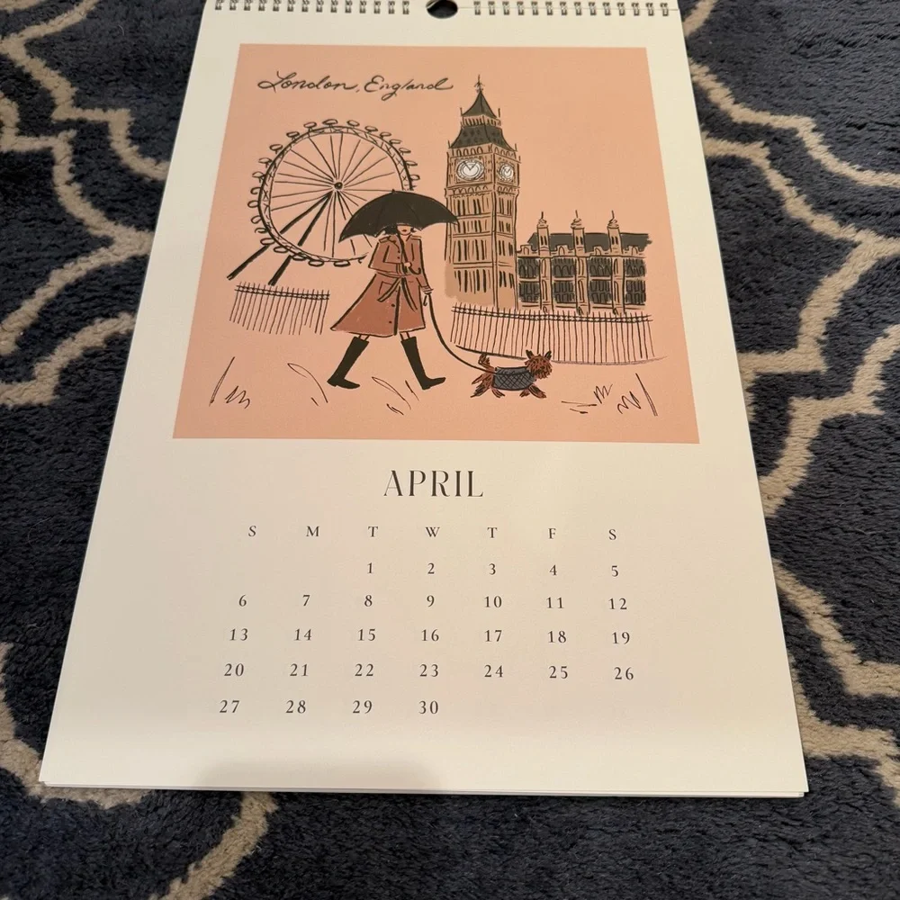 Rifle Paper Co. Travel Sketchbook Calendar